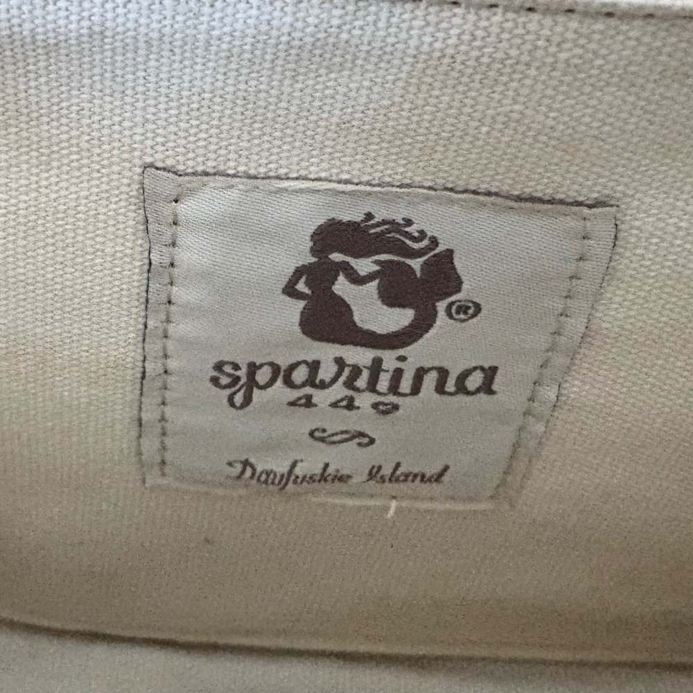 Spartina 449 Sea Islands Crossbody Bag - Blue and Tan - Picture 8 of 10
